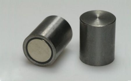 Magnetski element cilindrični s tolerancijom h6 (čelik), NdFeB